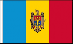 Moldova Table Flags